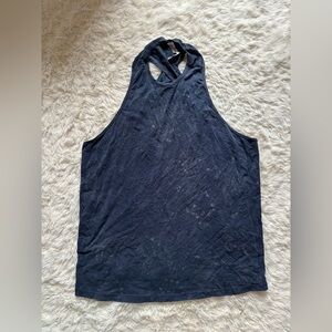 Lululemon Athletica Blue Speckled Sleeveless Top